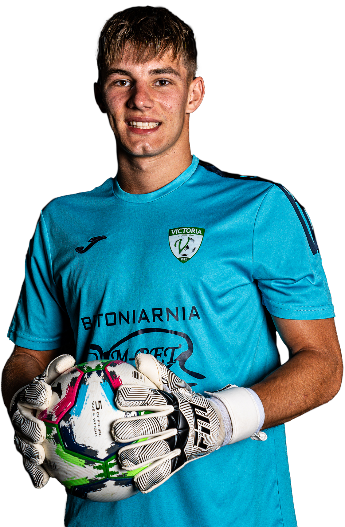 Bramkarz Mateusz Jaskuła